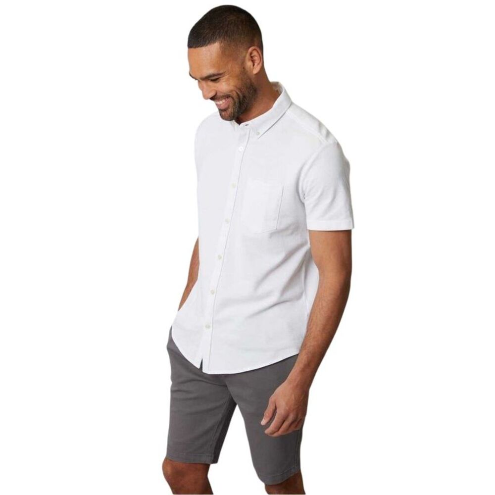 Threadbare Mens Majestic Shirt / White